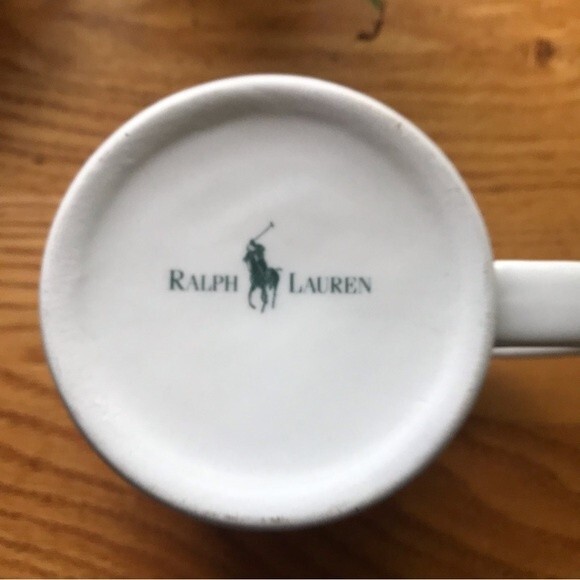 Vintage Ralph Lauren POLO Limited Edition Equestrian Coffee Mug Set - Picture 5 of 5